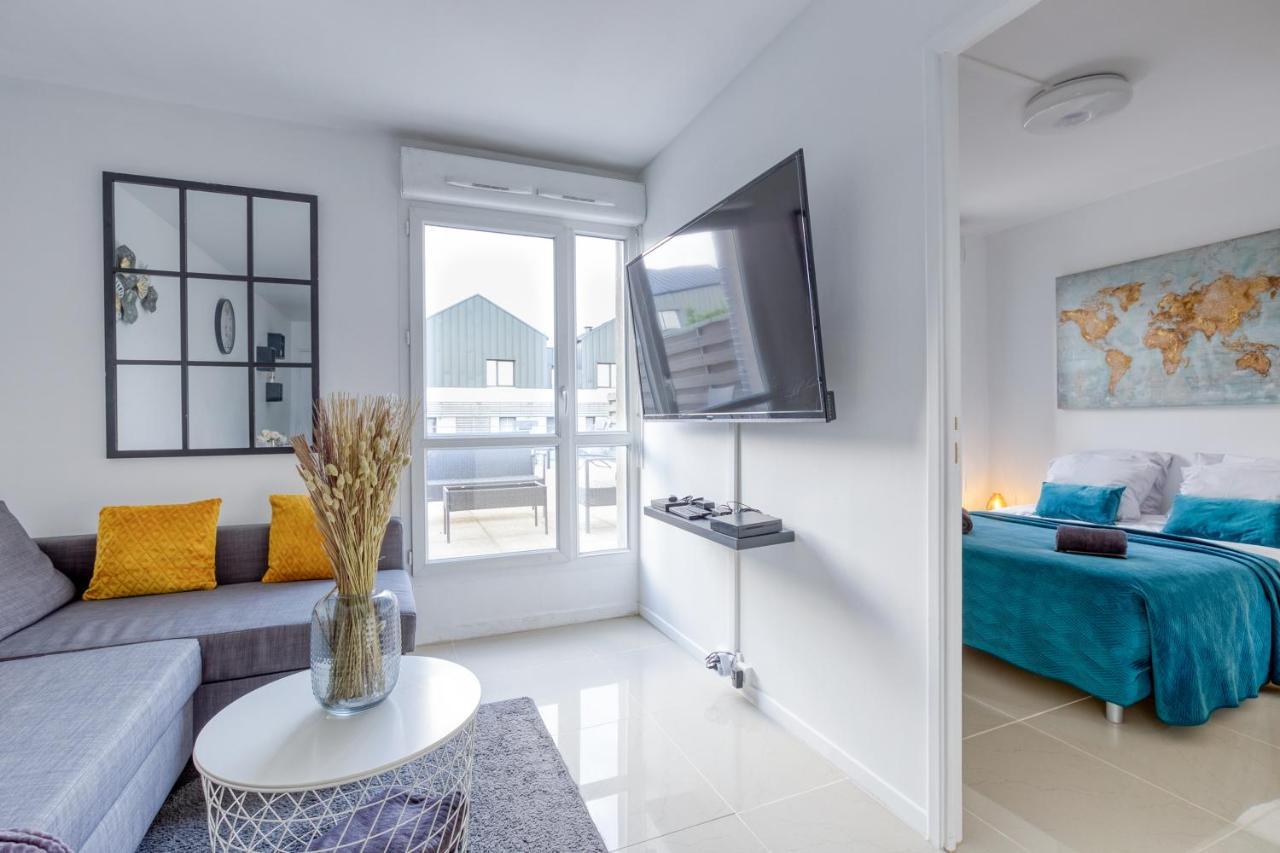 La Terrasse Disney/Gare/Centre A 3Min Parking Free Montevrain Exterior photo